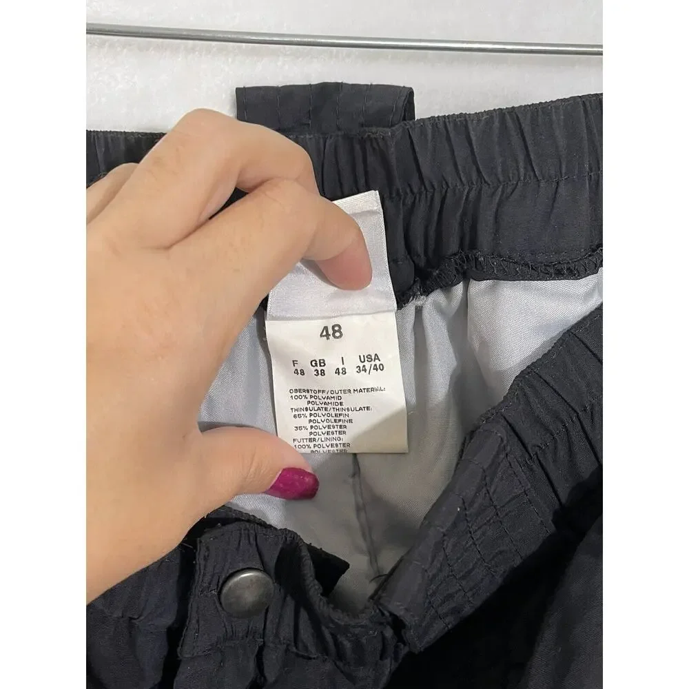 Motion Men's Cold Weather Pants Ski Black‎ Sz 48 (USA 34/40) Styled In Germany